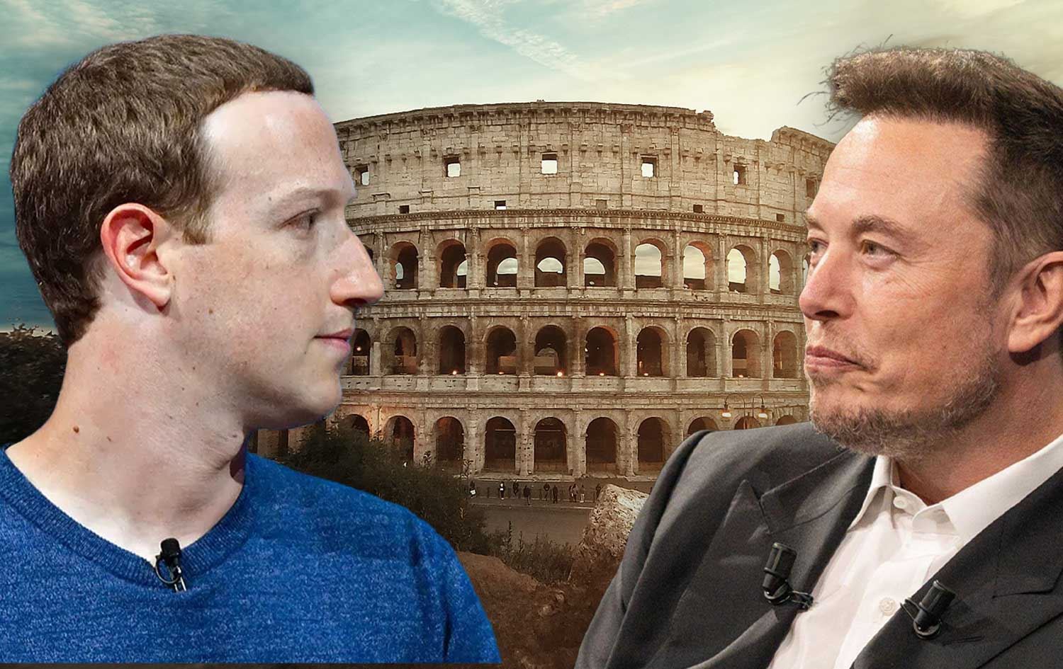 Mark Zuckerberg ile Elon Musk