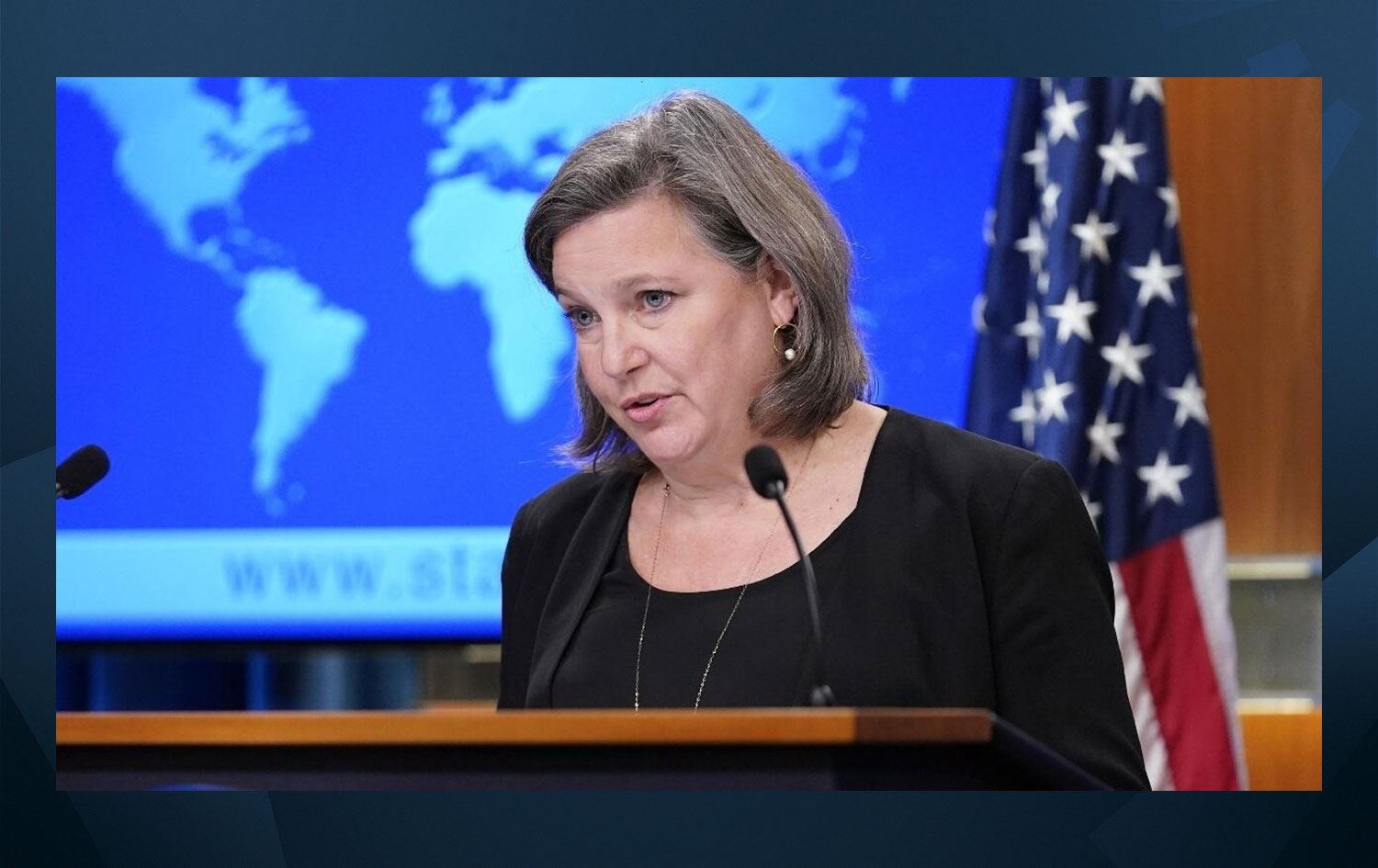 ABD Dışişleri Bakanlığı Siyasi İşler Müsteşarı olan Victoria Nuland