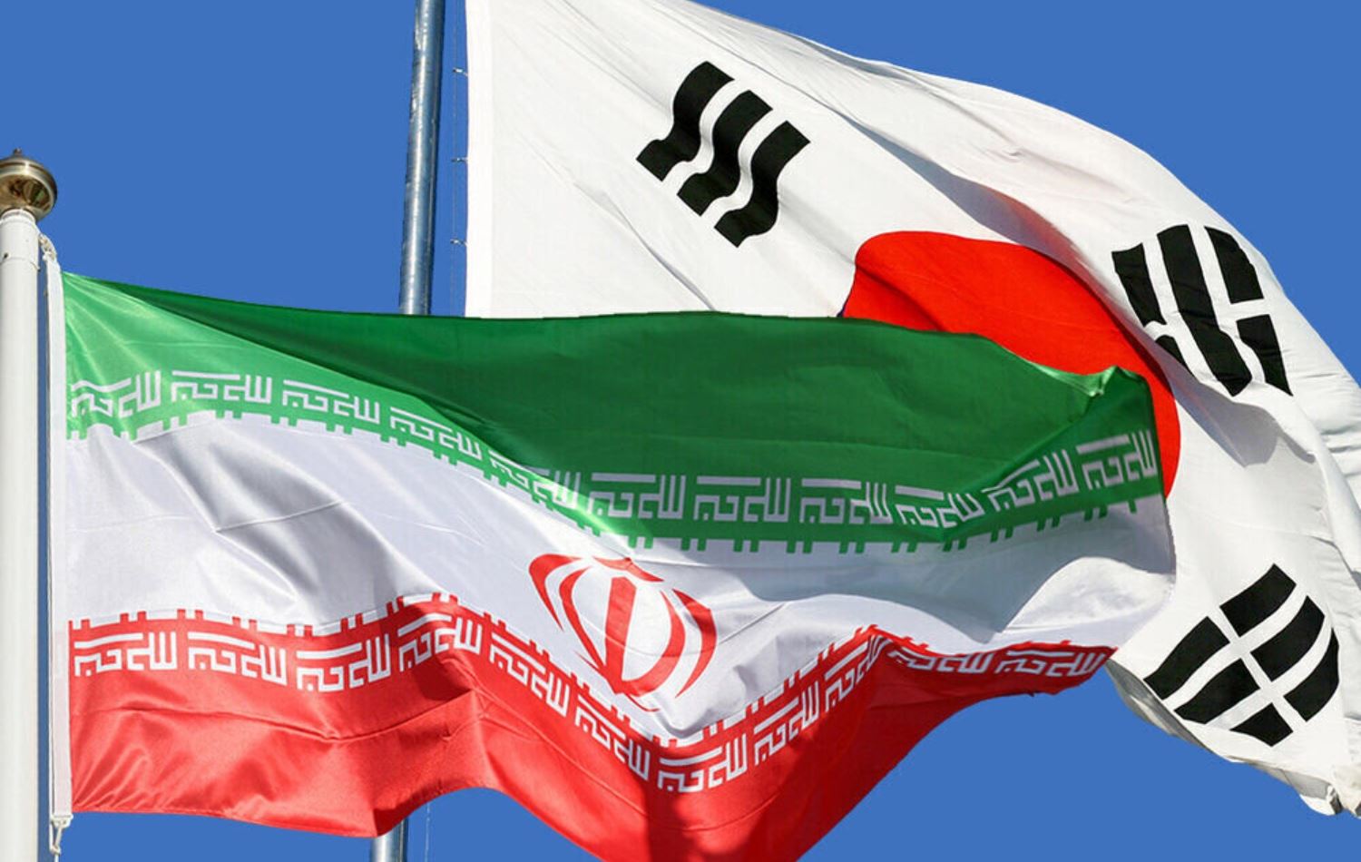 ئاڵای کۆریای باشوور و ئێران