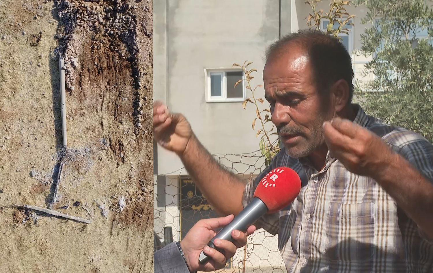 Elektrîka gundê Qerhêtayê hefteyek e hatiye qutkirin: Dîrekên elektrîkê jî rakirin