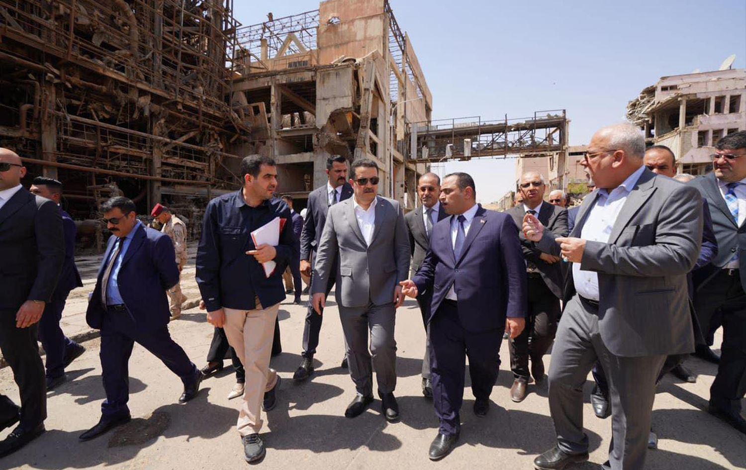 محەممەد شیاع سوودانی لە سەردانەکەی ئەمڕۆیدا بۆ بێجی