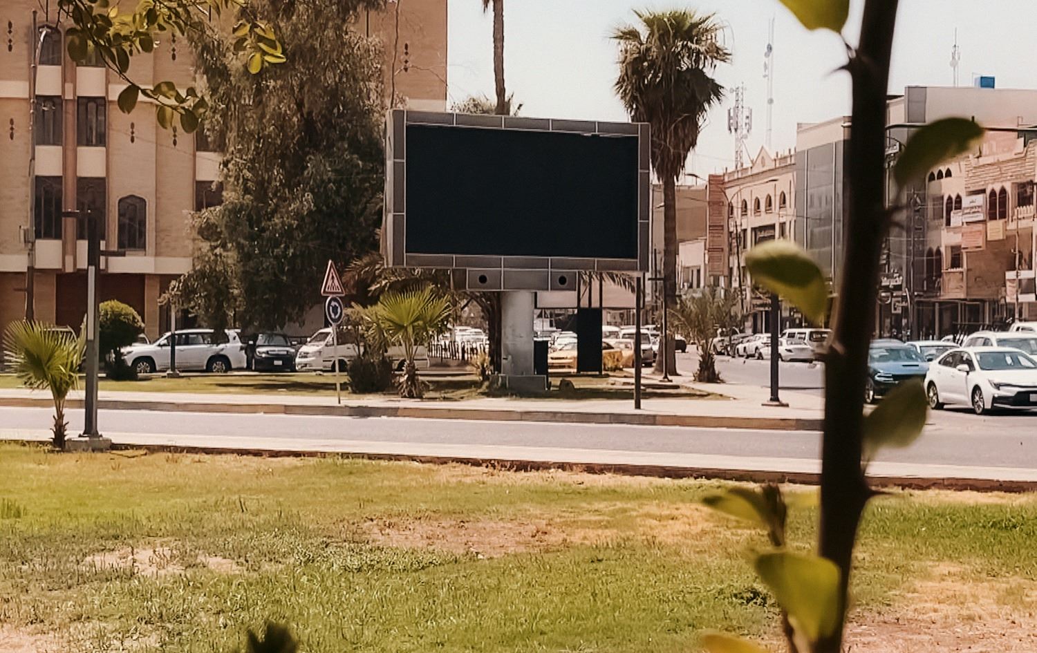 Baghdad advertising screens shut after pornography display