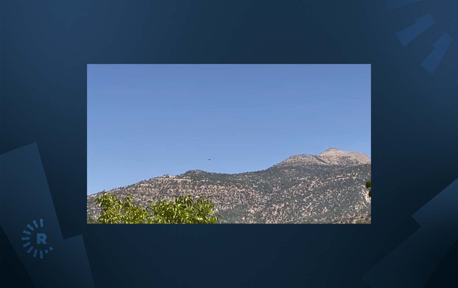 تورکیا چەند ناوچەیەکی سنووری ئامێدی بۆردوومان و تۆپباران دەکات