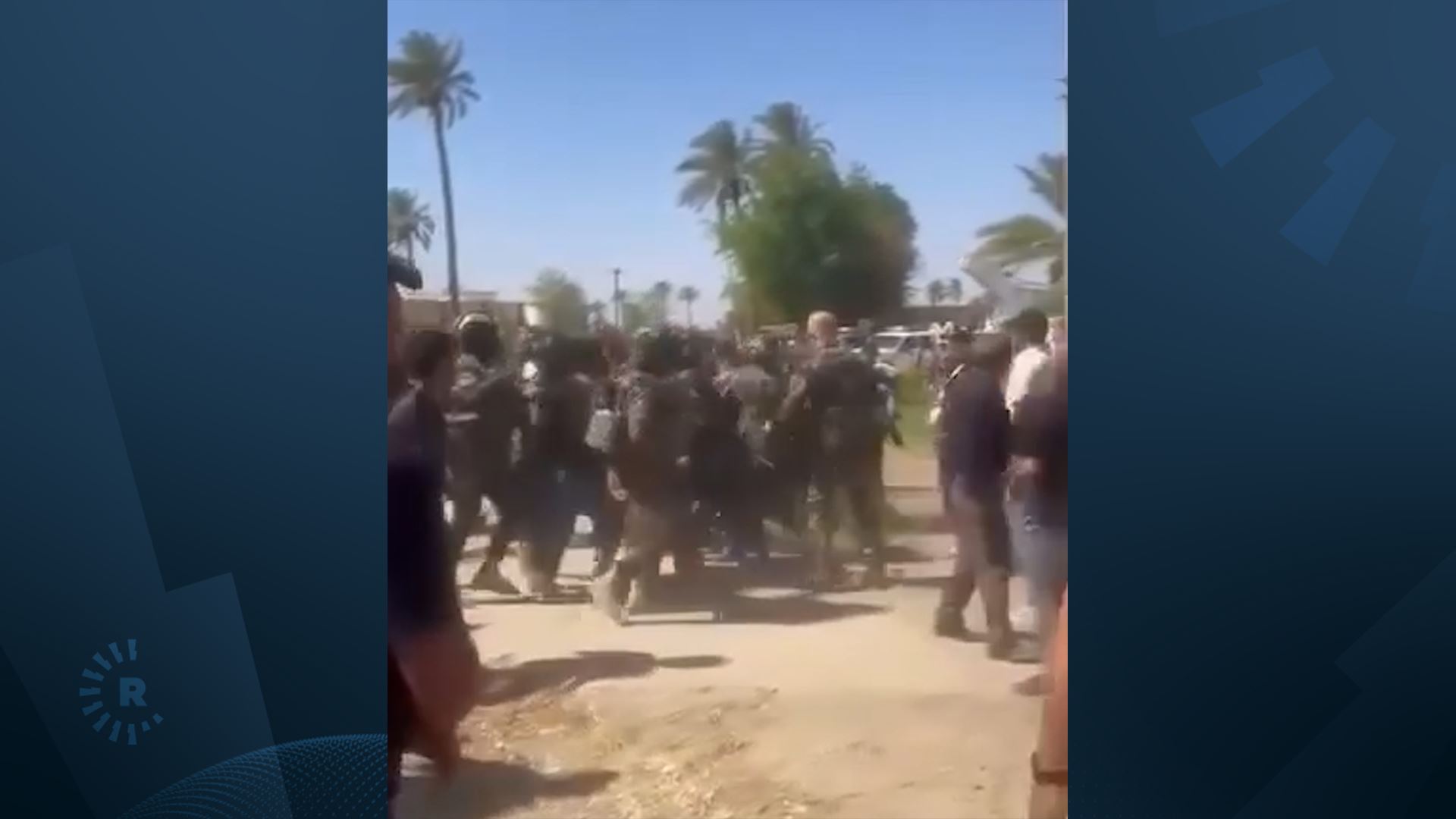 فيديو.. احتجاجات في بابل رفضاً لهدم قرية "ستراتيجية" وانشاء مشاريع فيها