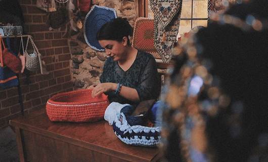 Kurdish women sell traditional handicrafts, items at Zakho historical bazaar