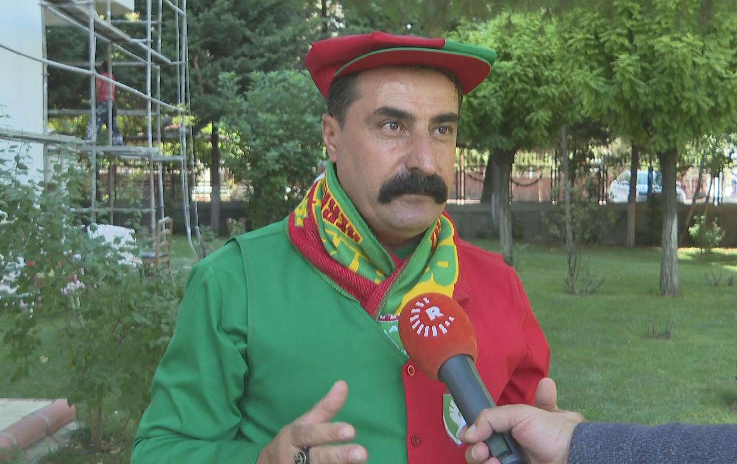 Amîgoyê Amedsporê Mezher Tekçî /Wêne: Rûdaw