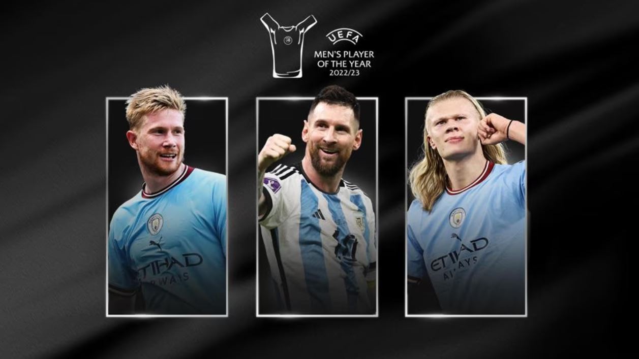 مێسی، هالاند و دی برۆین