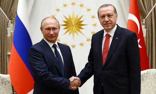 Serokê Rûsyayê Vladimir Putin û Serokkomarê Tirkiyeyê Recep Tayyîp Erdogan 