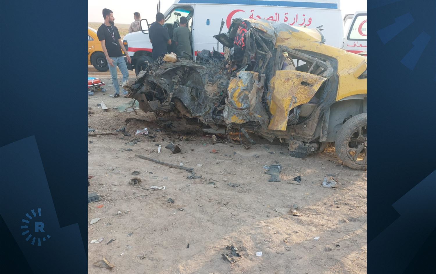 غالبيتهم ايرانيون.. مصرع واصابة 13 شخصاً بحادث سير في ميسان