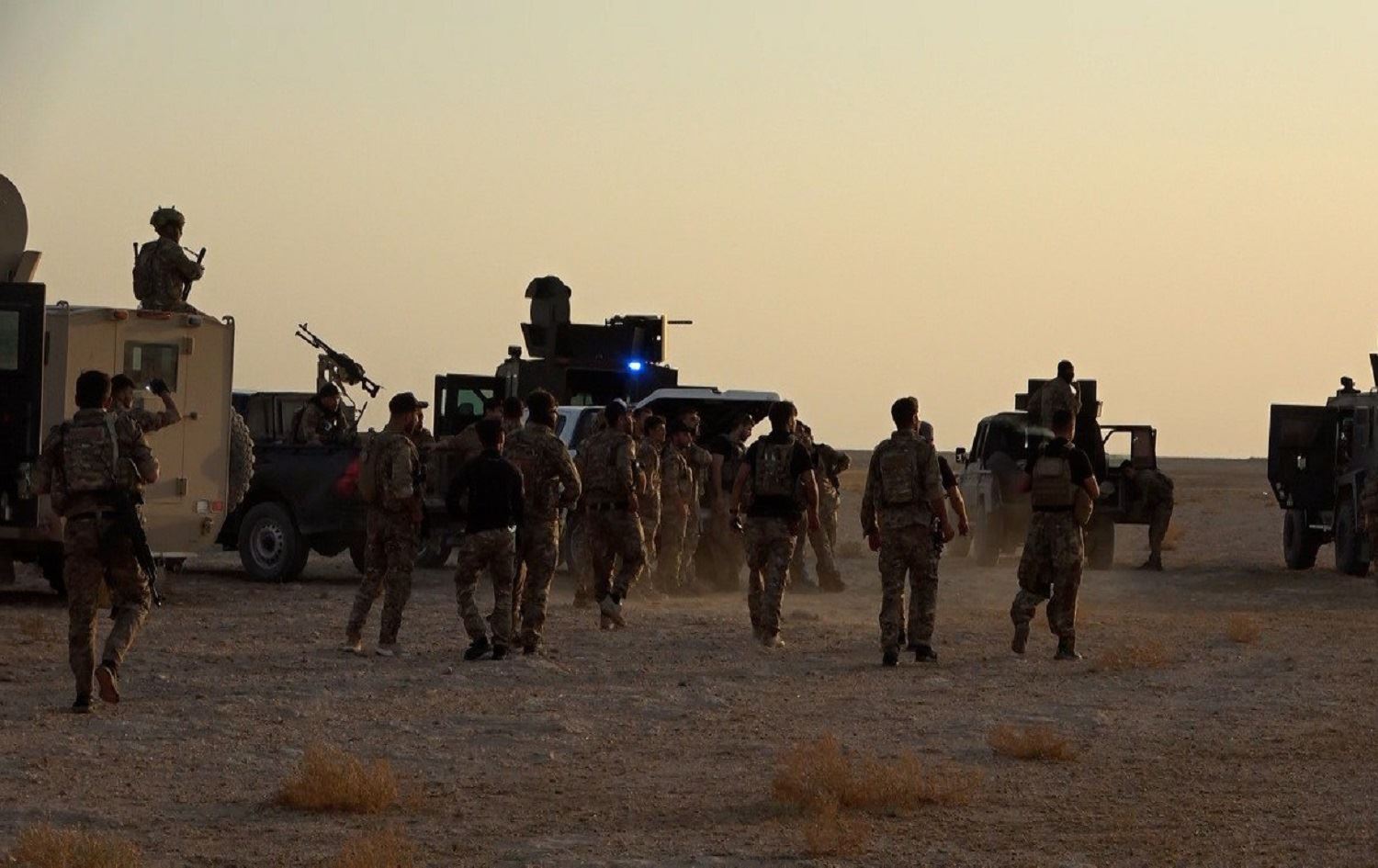 Hêzên HSDyê / Wêne: SDF press