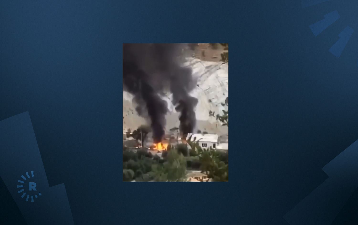 Kandil bombardıman anı / Foto: Rûdaw