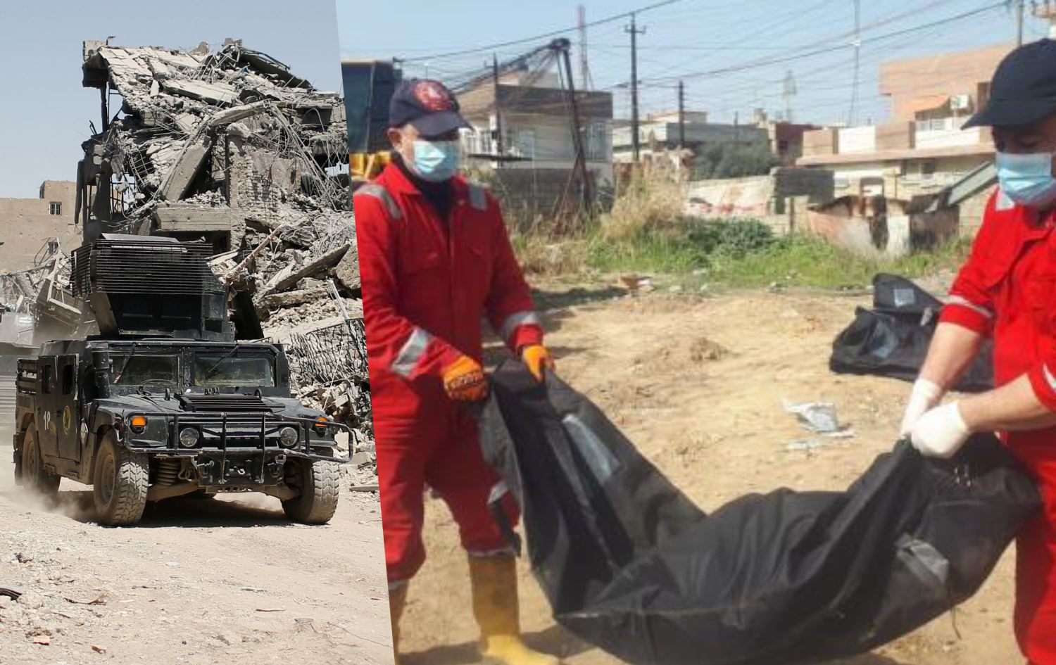 الطب العدلي لرووداو: 3749 عدد الجثث معلومة الهوية في نينوى منذ 2017