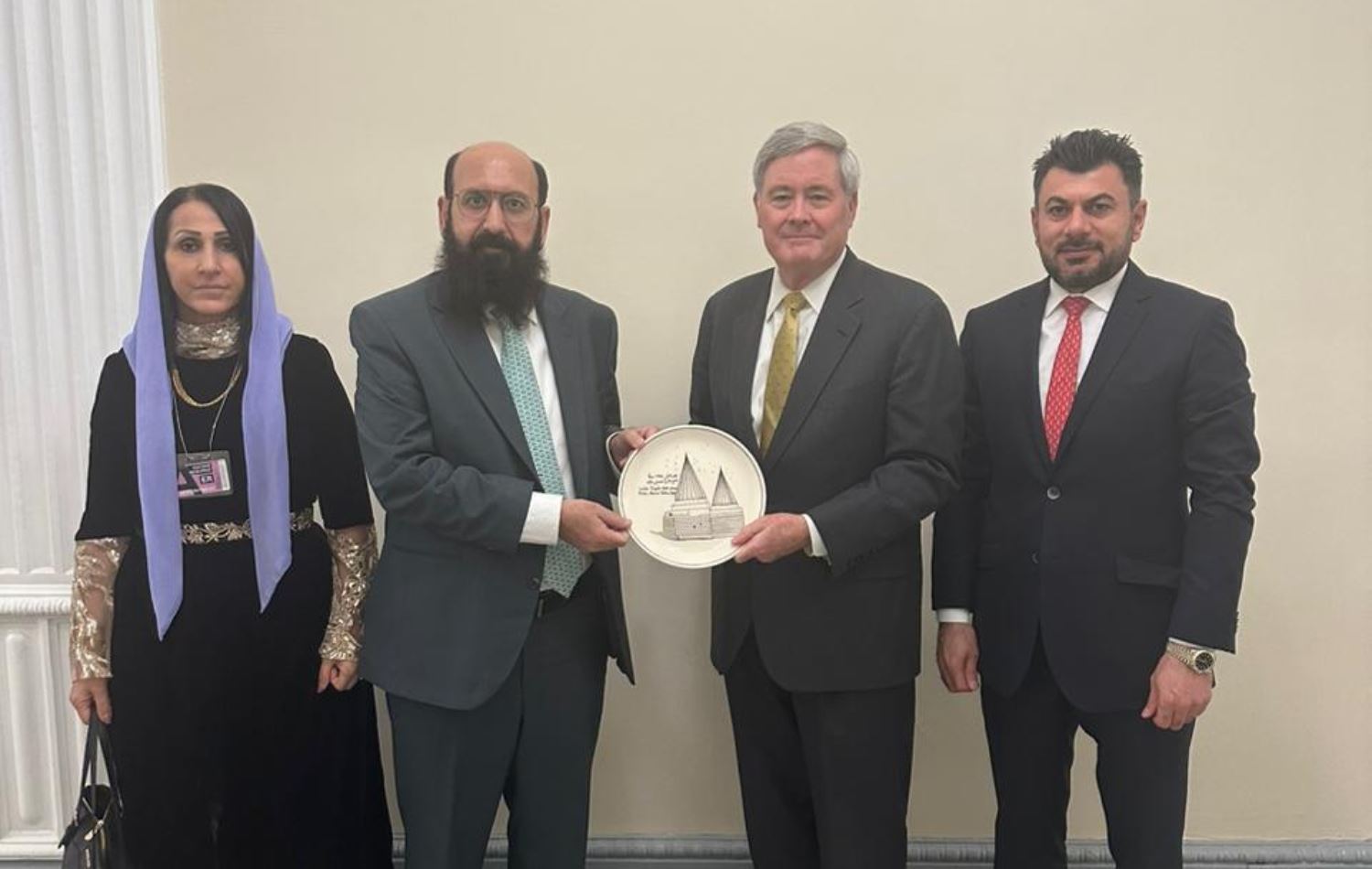 Şandeke Kurdên Êzidî li Koşka Spî ye