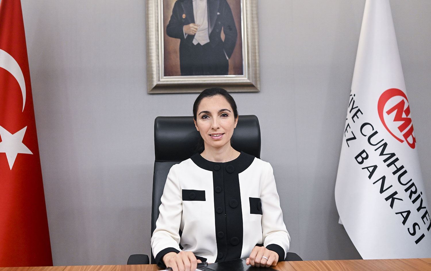 Türkiye Cumhuriyet Merkez Bankası (TCMB) Başkanı Hafize Gaye Erkan