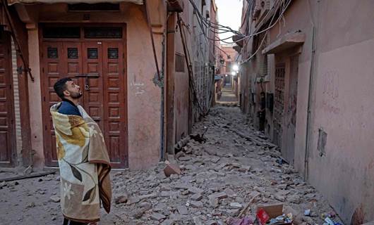 اثار الزلزال الذي ضرب المغرب - AFP