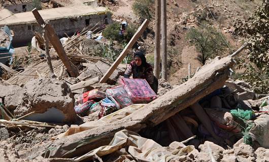 آثار الزلزال المدمر في المغرب/ AFP