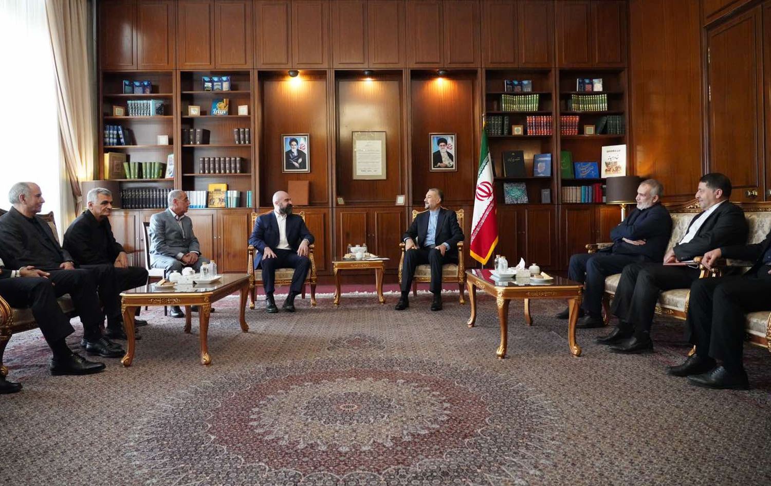 KYB Lideri Bafıl Talabani Tahran'da İran Dışişleri Bakanı Hüseyin Emirabdullahiyan ile görüştü