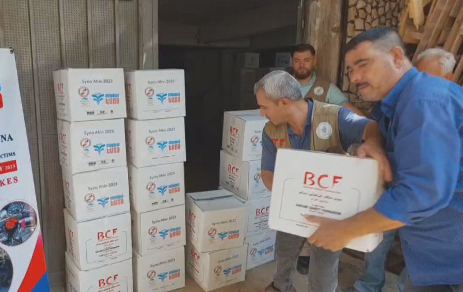 Dezgeha Xêrxwaziyê ya Barzanî 150 paketên xwarinê belav kirin