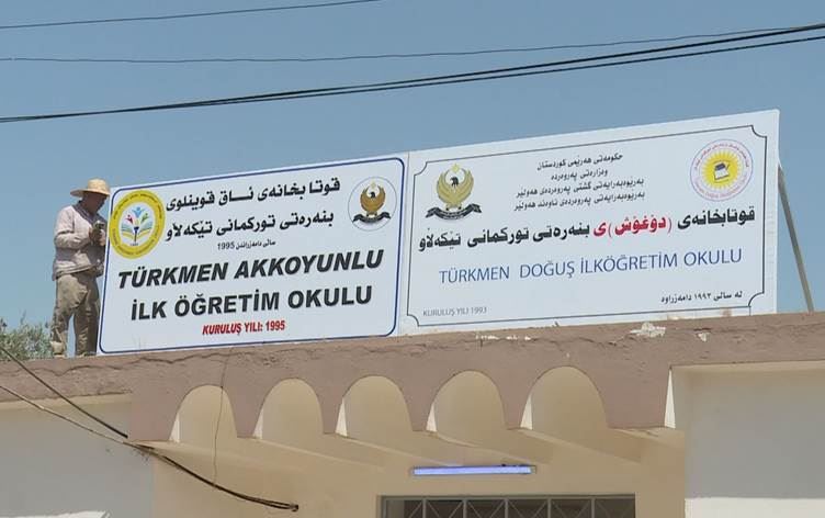 Li Herêma Kurdistanê 19 dibistanên Tirkmenî hene