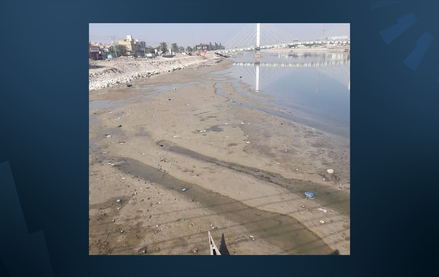 الموارد المائية لرووداو: انخفاض منسوب الفرات لأدنى مستوياته بتاريخه