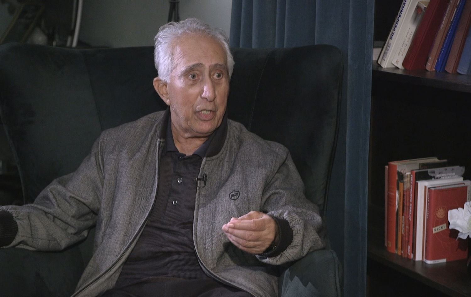 Mehdî Zana bû mêvanê Dîasporayê 