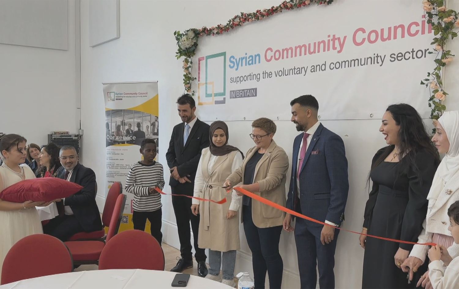 Merasima vekirina Encûmena Revenda Sûriyeyiyan 