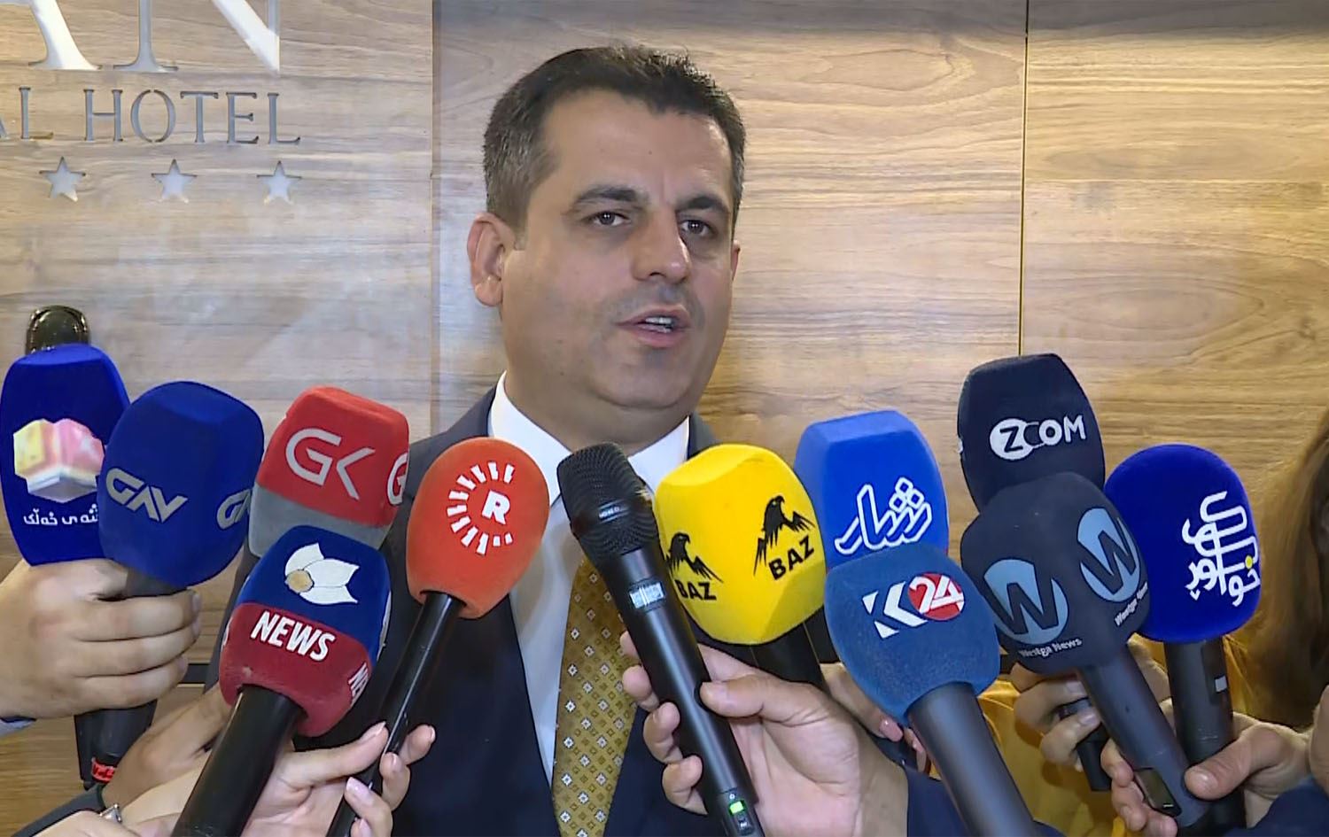 د. سامان بەرزنجی، وەزیری تەندروستیی هەرێمی کوردستان. وێنە: رووداو