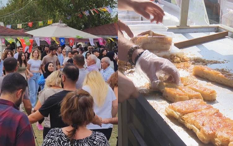 İstanbul'da 6'ncı Kürt Böreği Festivali düzenlendi