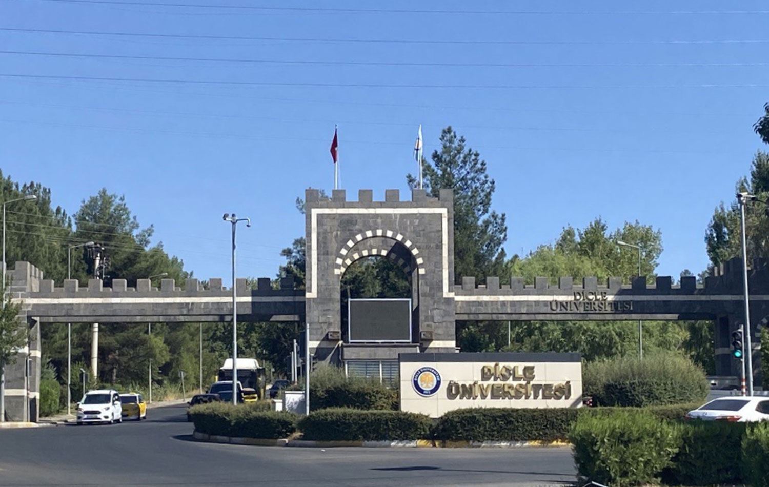 Olay Dicle Üniversitesi'nde meydana geldi. / AA