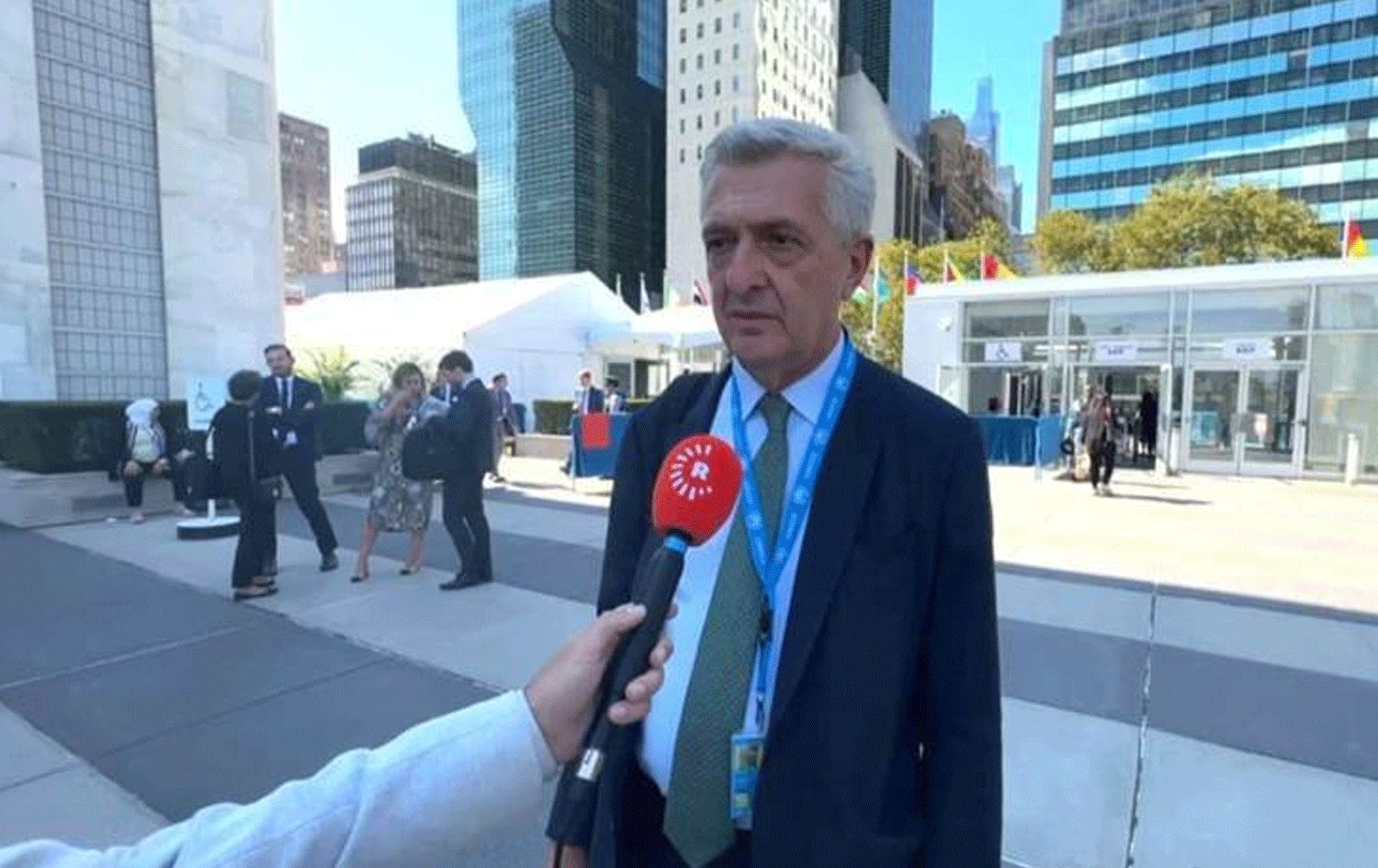 Komîserê UNHCRê Filippo Grandi / Wêne û Vîdeo: Rûdaw