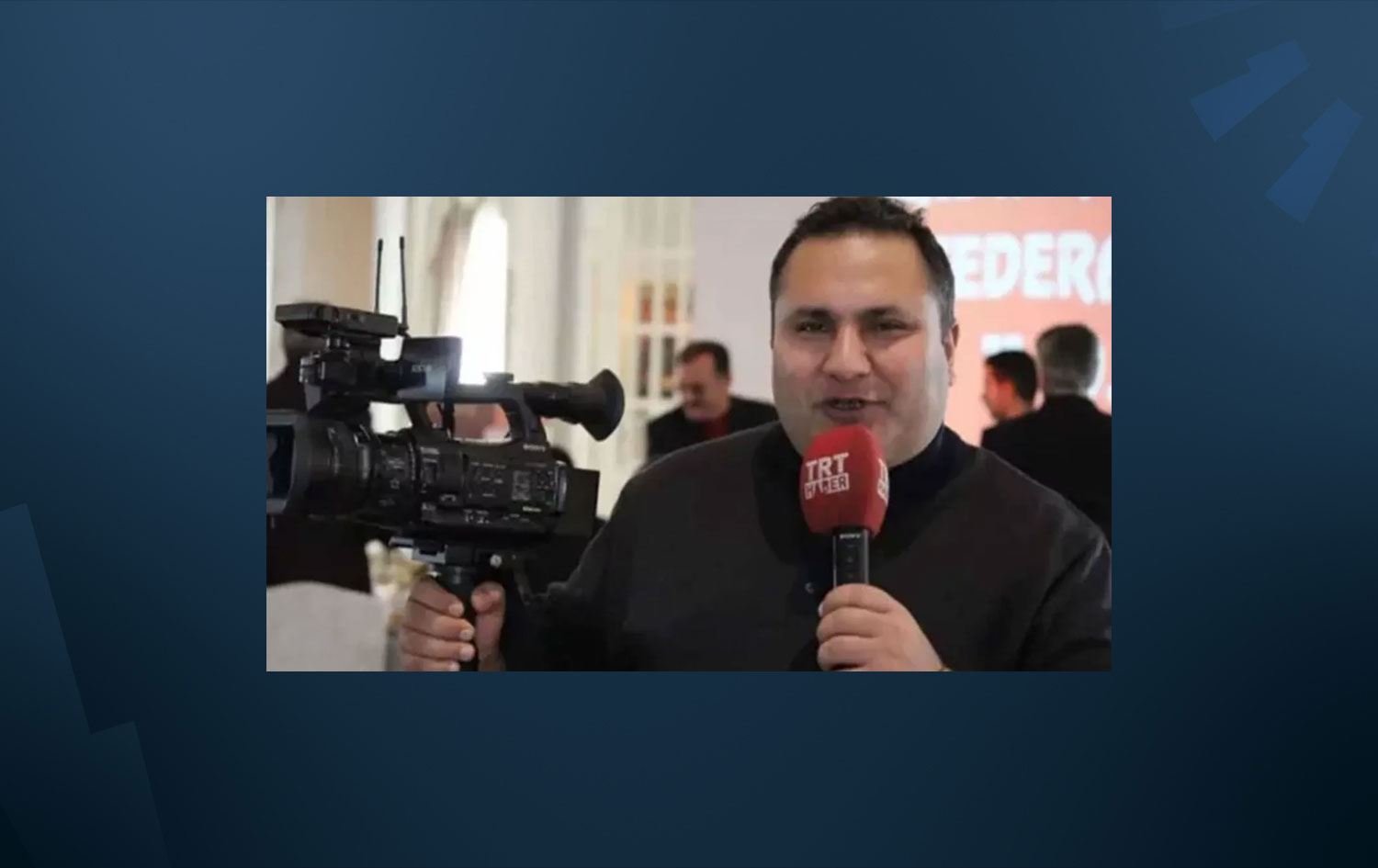 TRT Van Muhabiri Behçet Özen