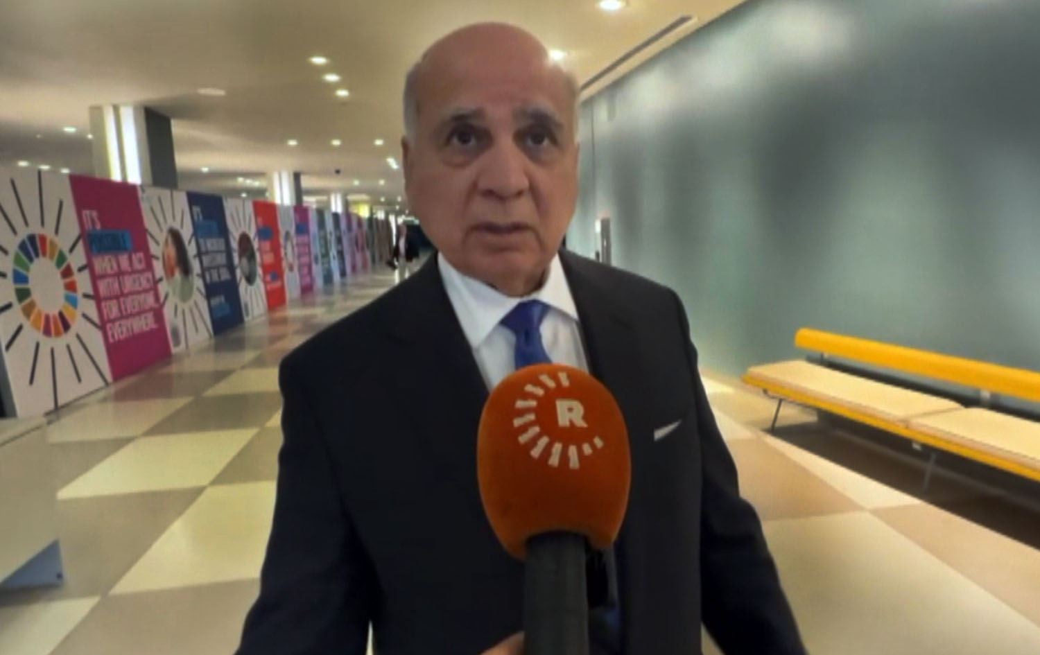 Wezîrê Karên Derve yê Îraqê Fuad Husên / Wêne û Vîdeo: Rûdaw