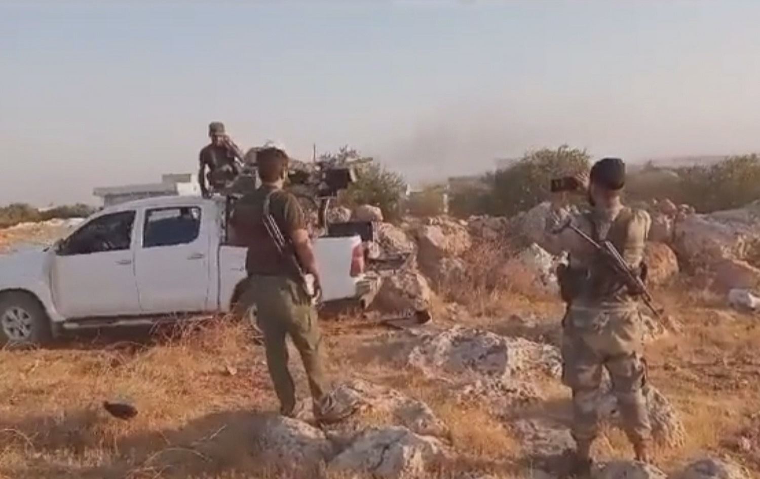 Desteya Tehrîr el-Şamê dîmenên şer belav kirin