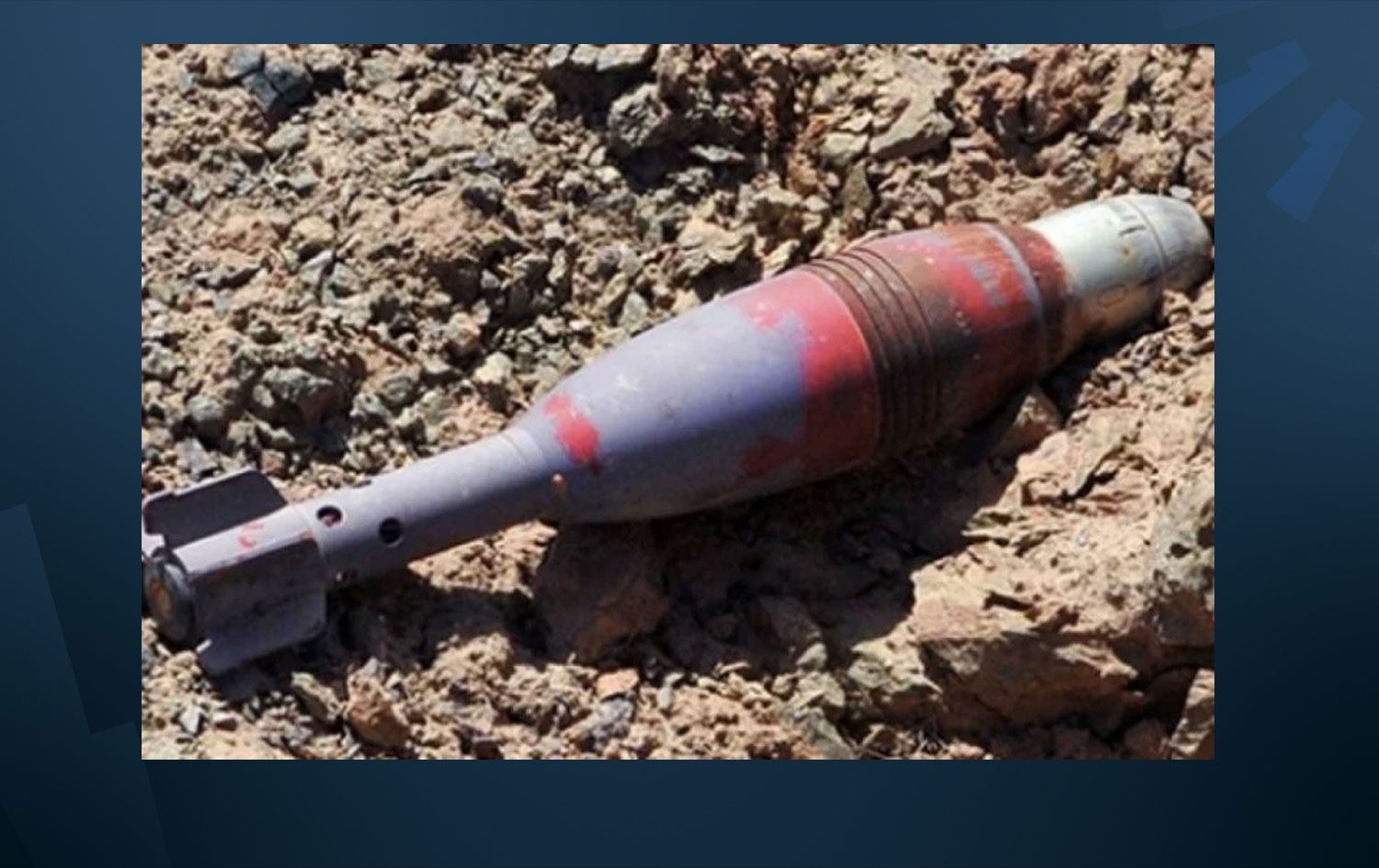 Topa hewanê di malê de teqiya / Wêne: Ajans