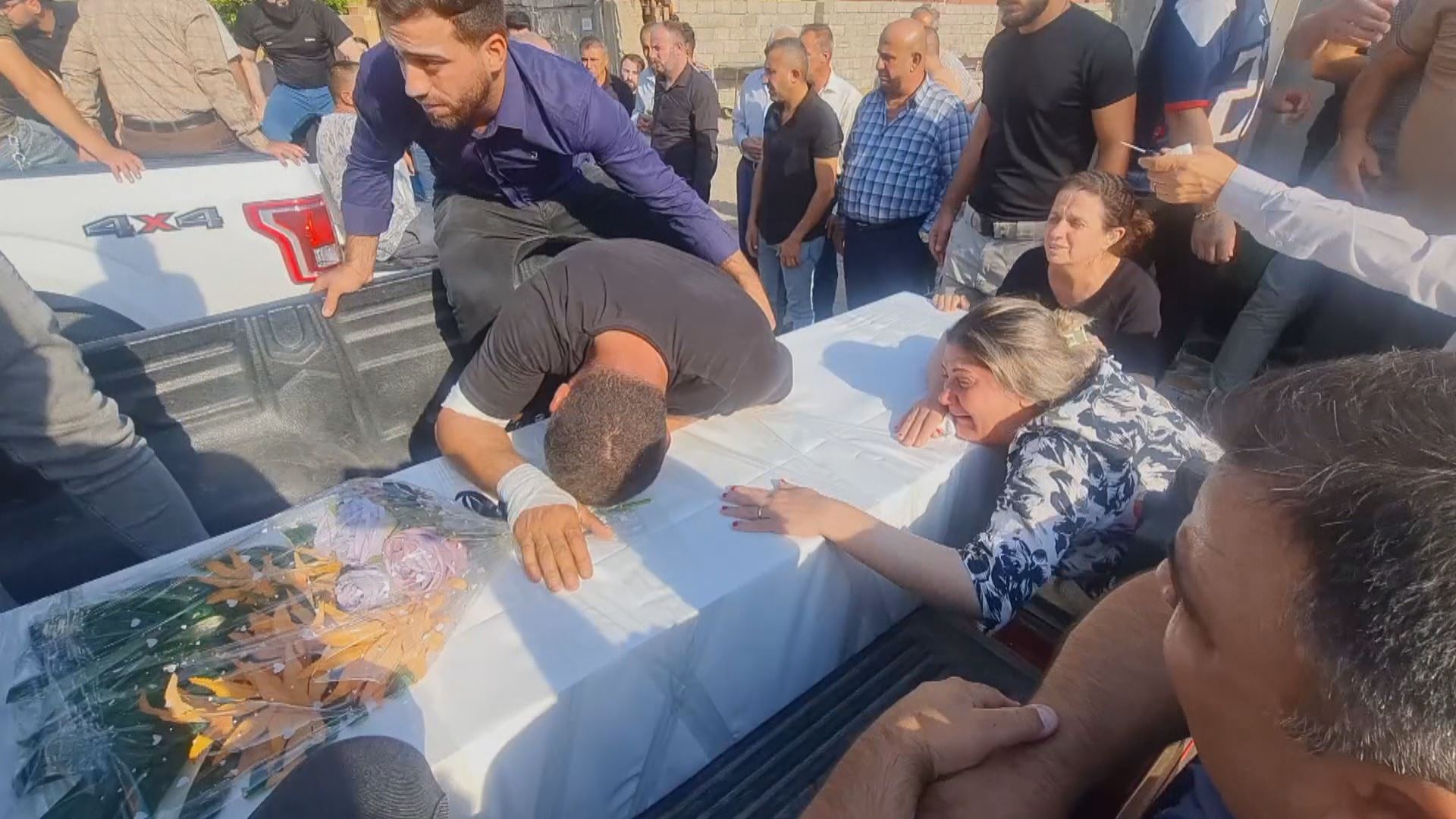 Families bid their last farewell to Hamdaniya victims