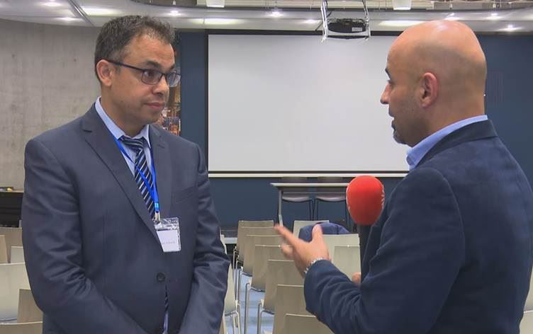 Yek ji beşdarên konferansê Dr. Bawercan Şatlo