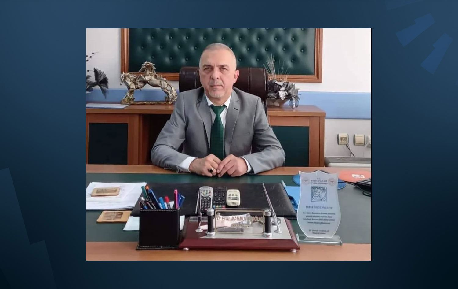 Erzin Devlet Hastanesi Başhekimi Dr. Ersin Mahmutluoğlu