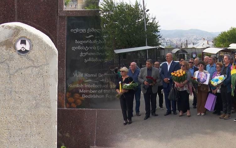 Yusif Kamil Bedirxan’ın anıt mezarının açılışı / Foto: Rûdaw