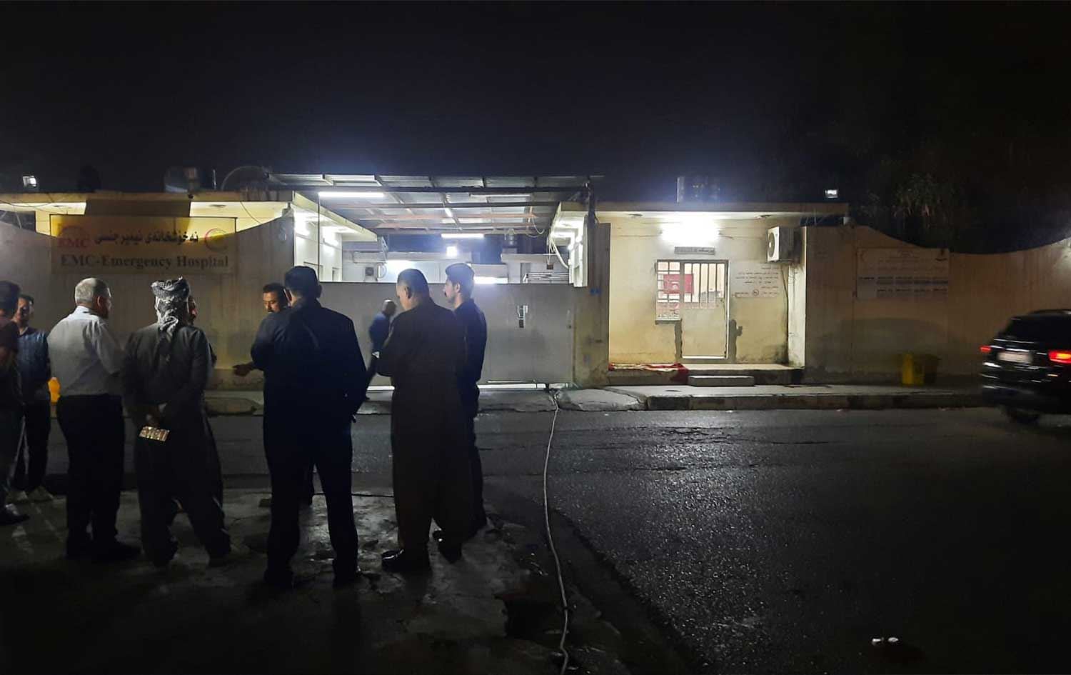 رووداوی تەقەکردن لە هەولێر