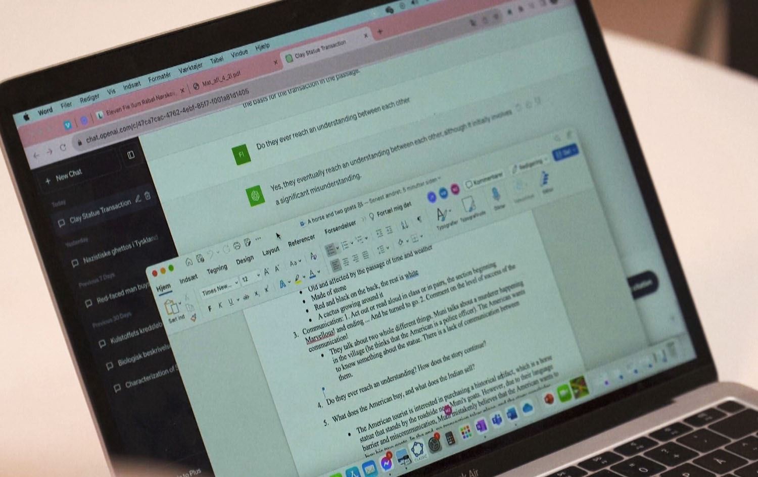 لە دانیمارک ChatGPT تێکەڵ بە پرۆسەی خوێندن دەکرێت