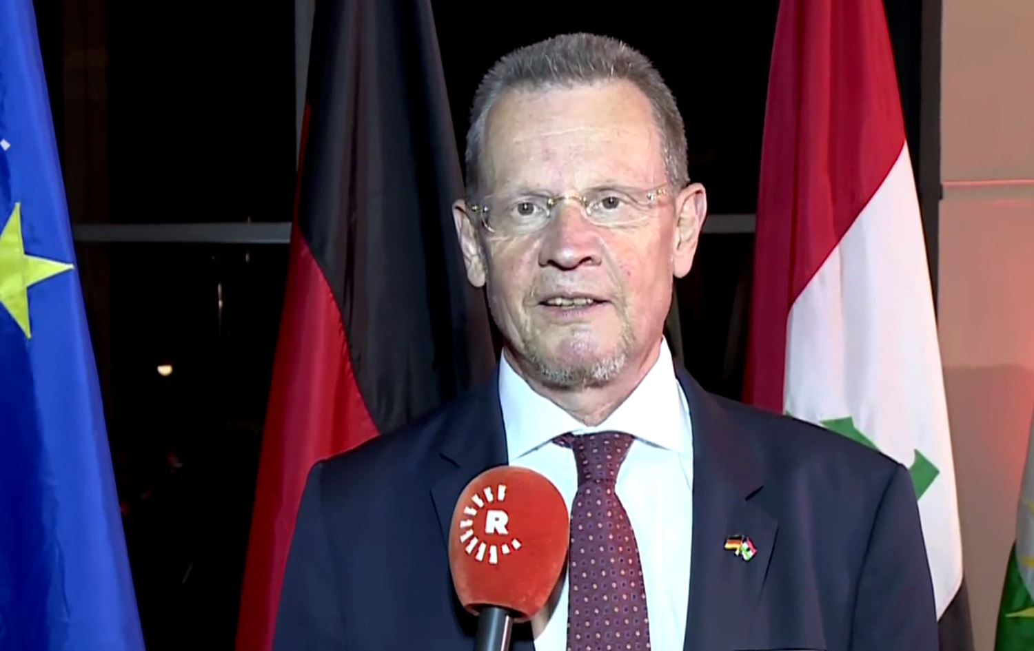 Konsulê Almanyayê yê Hewlêrê Klaus Streicher 