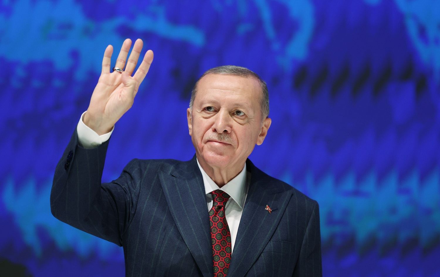 Serokkomarê Tirkiyeyê  û Serokê Giştî yê AK Partiyê Recep Tayyîp Erdogan  / Wêne: AA