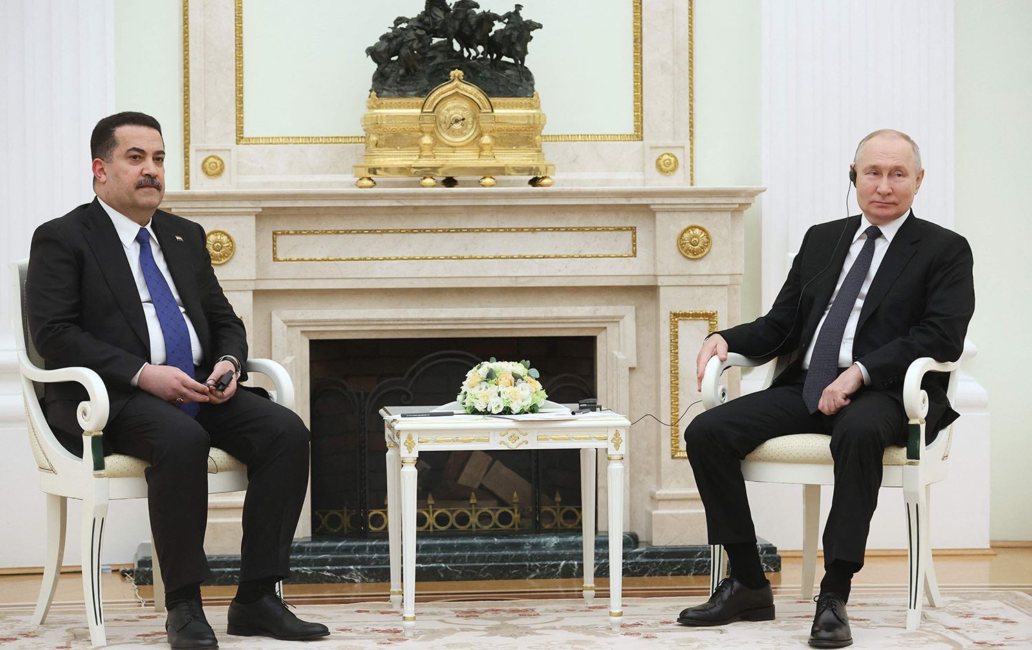 سوودانی و پووتین پەرەدان بە پەیوەندییەکانی بواری وزەی عێراق و رووسیا تاوتوێ دەکەن