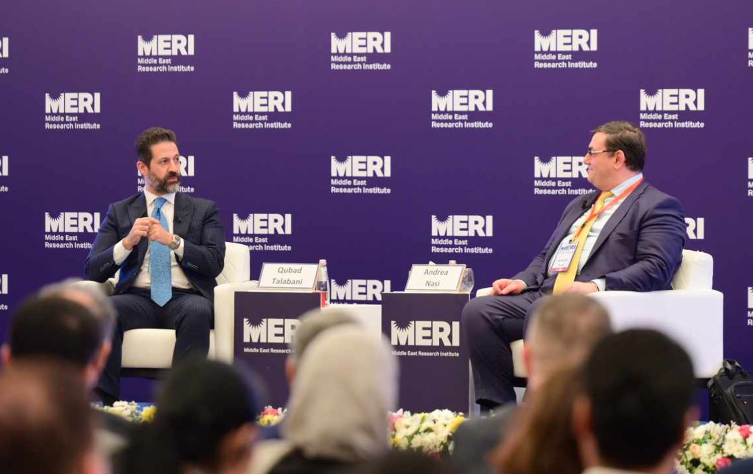 قوباد تاڵەبانی، جێگری سەرۆکوەزیرانی هەرێمی کوردستان لە دیداری مێری لە هەولێر