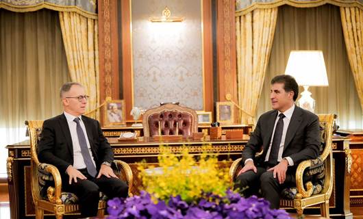 اجتماع رئيس إقليم كوردستان والسفير الإيطالي