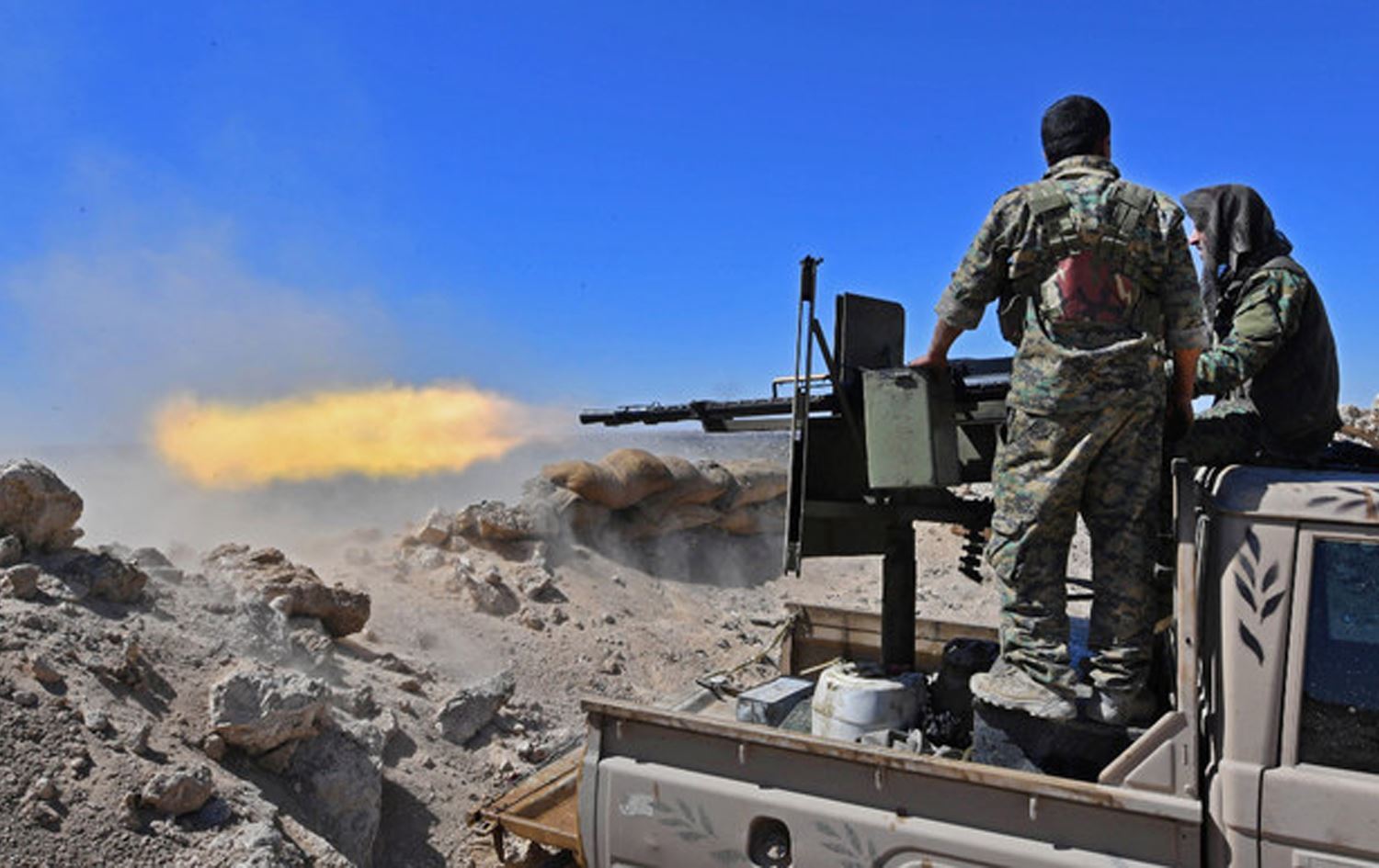 شەڕڤانانی هەسەدە لە کاتی رووبەڕووبوونەوەدا. وێنە - ئەرشیف