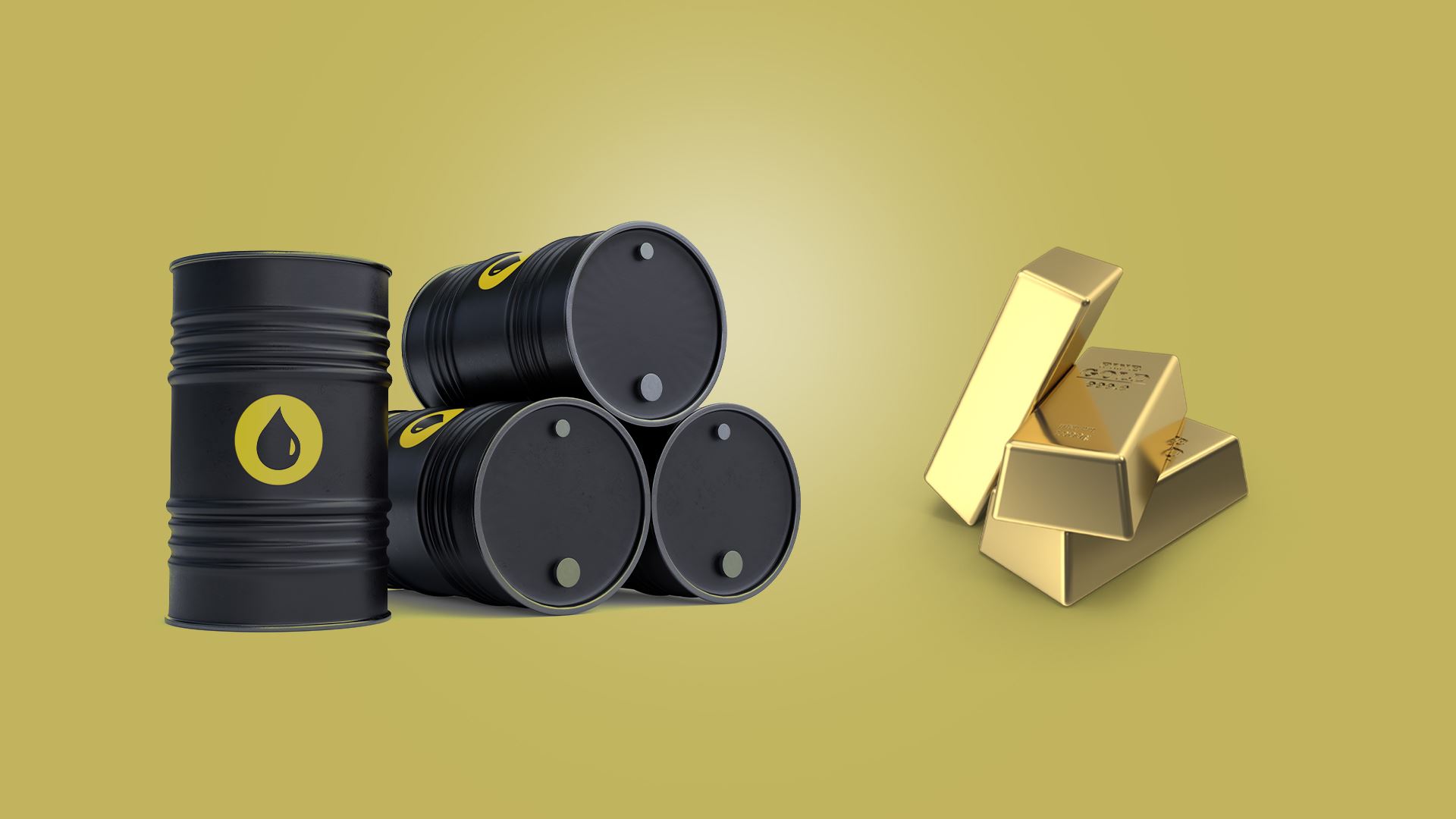 نرخی نەوت بە رێژەی 6% و زێڕیش 3% بەرزبووەوە