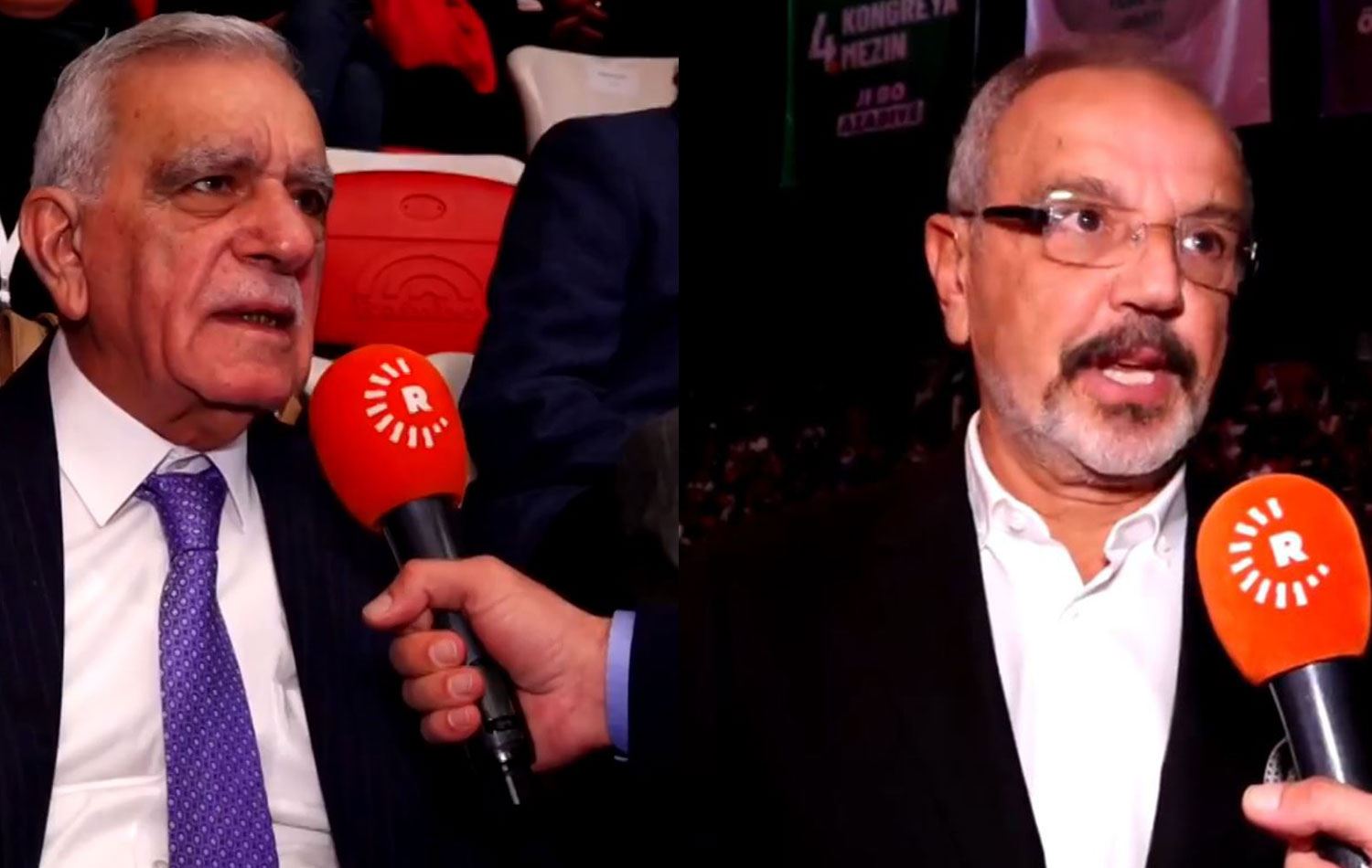 Ahmet Turk û Sirri Sakik / Wêne û Vîdeo: Rûdaw