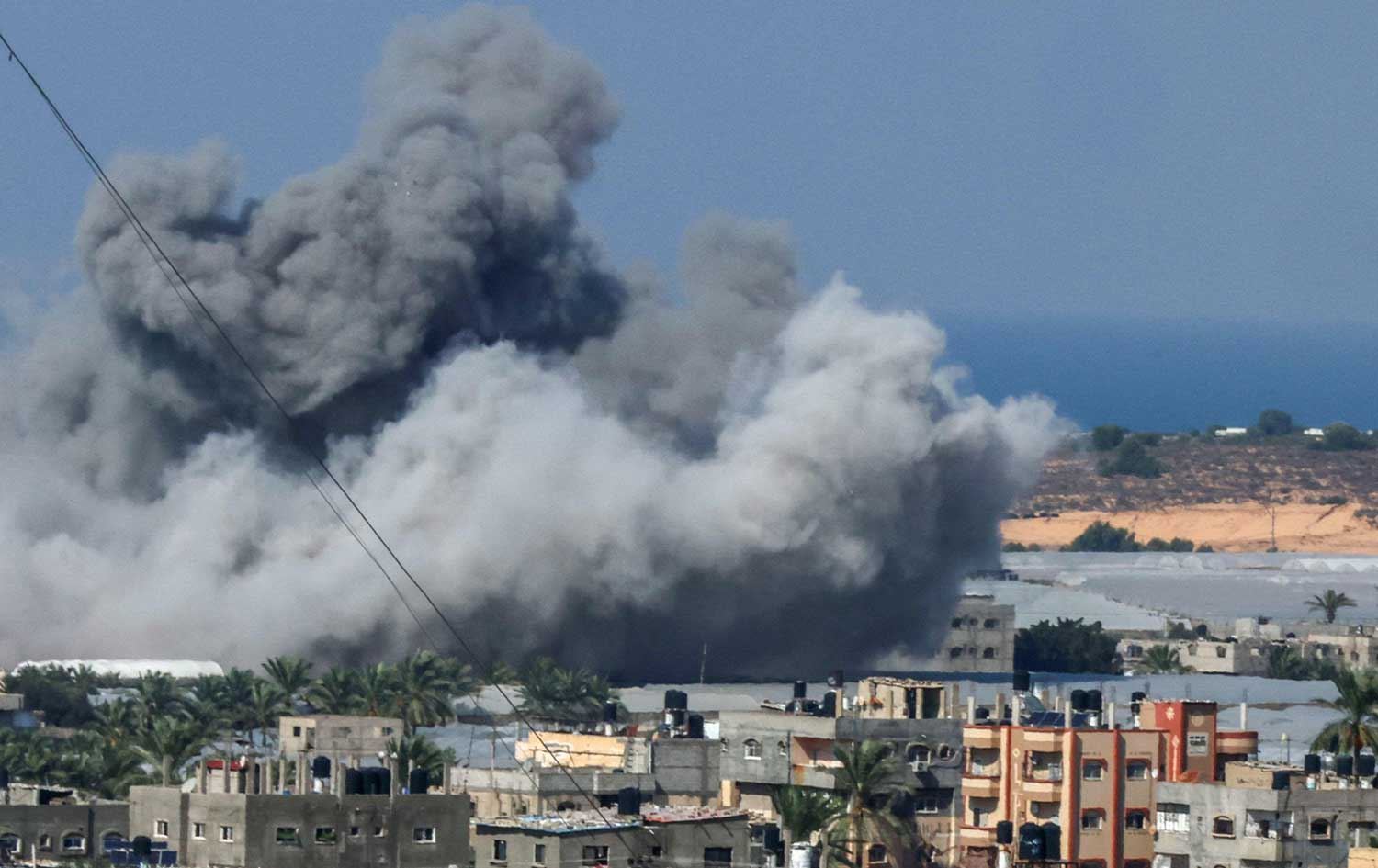 باشووری غەززە، پاش بۆردوومانی فرۆکەکانی ئیسرائیل