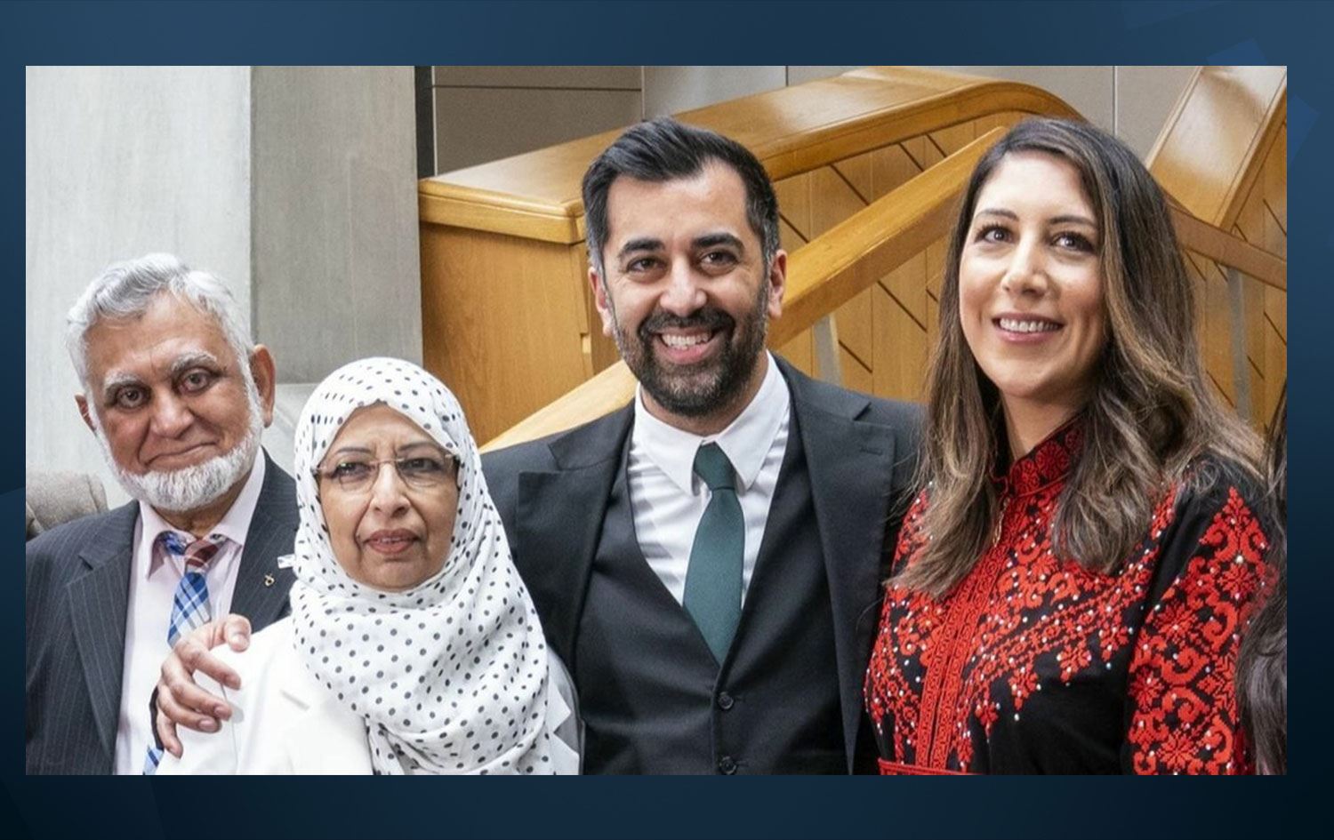 İskoçya Başbakanı Hamza Yusuf'un eşi ve ailesi